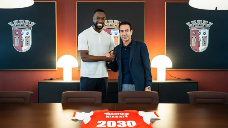 Oficial: Sp. Braga prolonga contrato de Niakaté até 2030